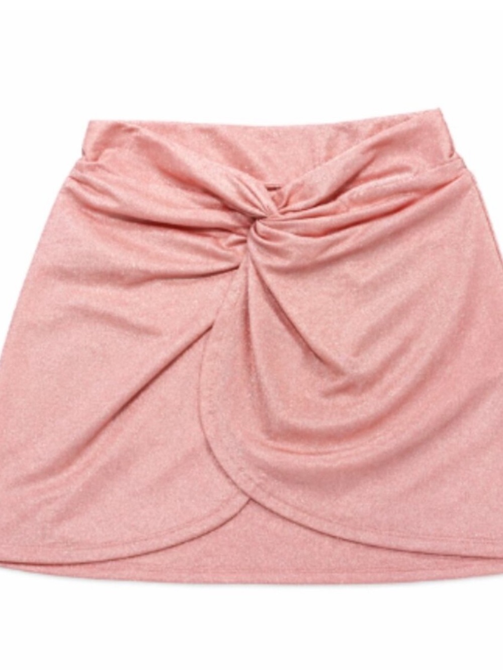 NWT - Shade & Shore Pink Sparkle Twist Swim Cover Up Sarong Skirt 
Size XL (16)
